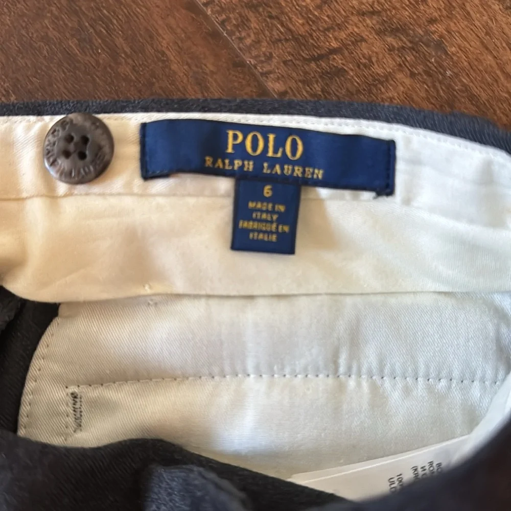 Polo by Ralph Lauren Black Dress Pants Kids - 6
